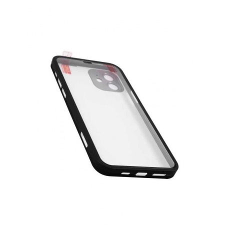 Защитный комплект Red Line 360° Full Body для iPhone 12 (чехол+стекло), черный - фото 2