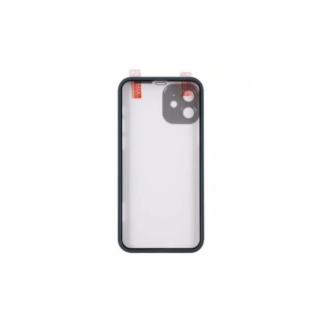 Защитный комплект Red Line 360° Full Body для iPhone 12 mini (чехол+стекло), темно-синий - фото 1