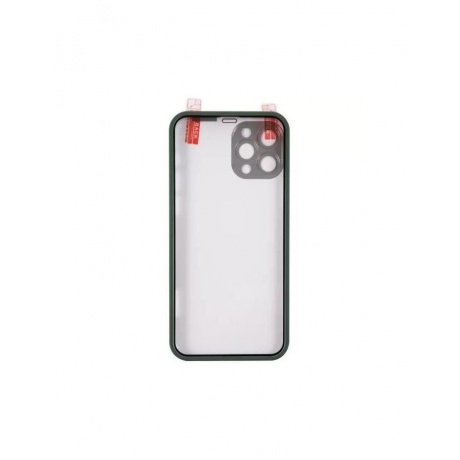 Защитный комплект Red Line 360° Full Body для iPhone 12 Pro Max (чехол+стекло), зеленый - фото 1