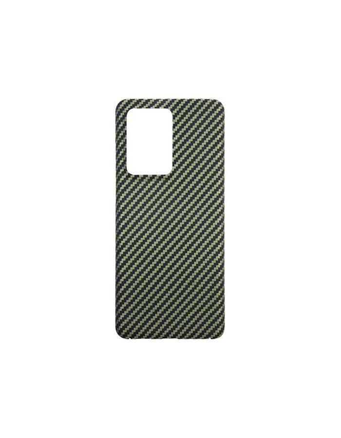 Чехол защитный Barn&Hollis для Samsung Galaxy S20 Ultra, карбон, матовый, зеленый цена и фото
