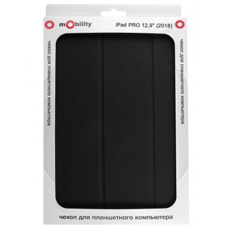 Чехол защитный mObility для iPad PRO 12,9&quot; (2018), черный - фото 2