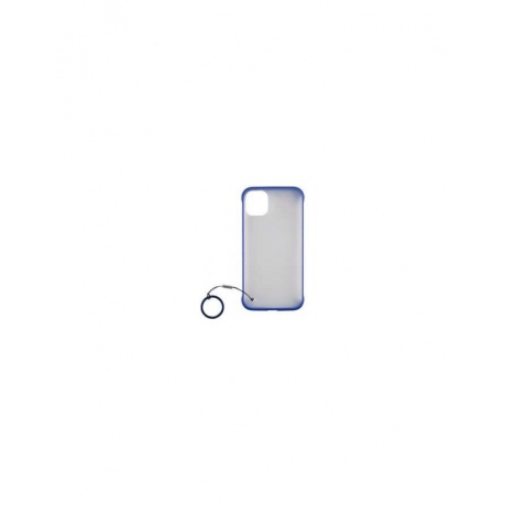 Чехол защитный Red Line Oslo для iPhone 11 Pro Max (6.5&quot;) (синий) с кольцом УТ000018435 - фото 1