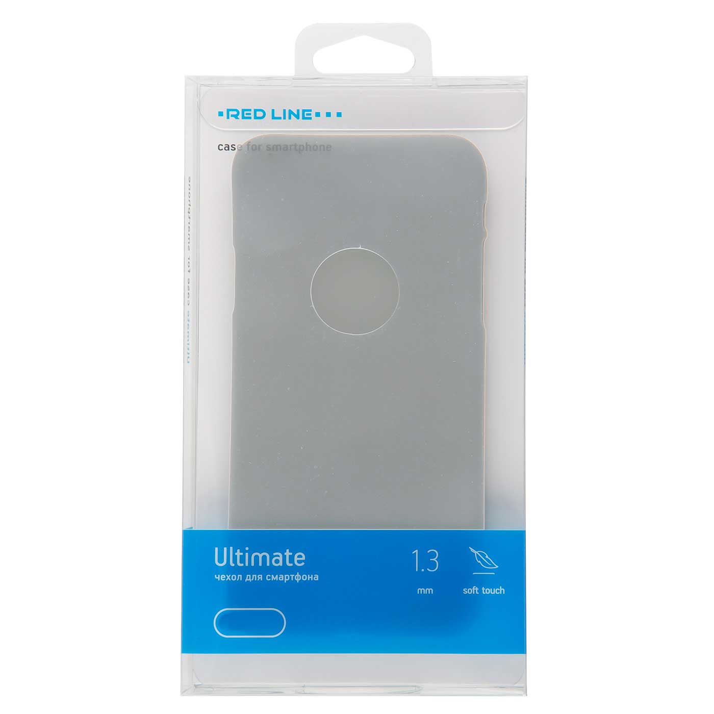 Чехол защитный Red Line Ultimate для iPhone 11 Pro (5.8"), серый полупрозрачный УТ000022198