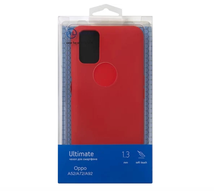 Чехол защитный Red Line Ultimate для Oppo A52/A72/A92, красный УТ000022287