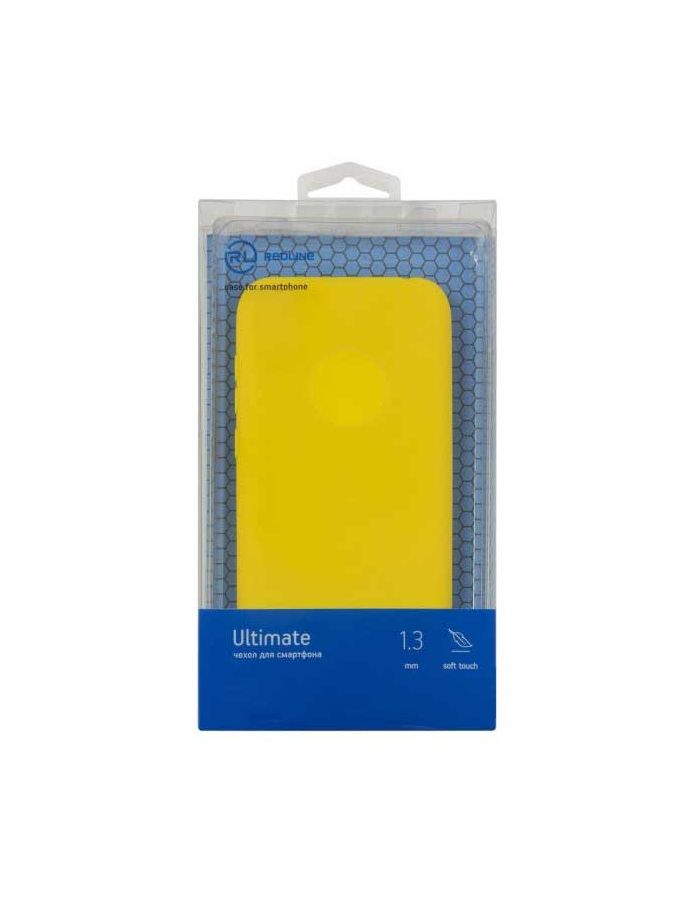 цена Чехол защитный Red Line Ultimate для Realme C21, желтый УТ000026564