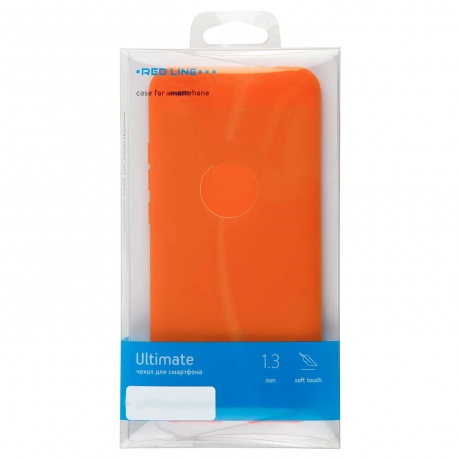 Чехол защитный Red Line Ultimate для Realme C21y, оранжевый УТ000027748 - фото 1