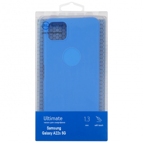 Чехол защитный Red Line Ultimate для Samsung Galaxy A22s 5G, голубой УТ000026534 - фото 1