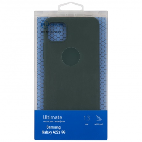 Чехол защитный Red Line Ultimate для Samsung Galaxy A22s 5G, зеленый УТ000026536 - фото 1