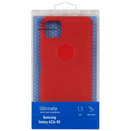 Чехол защитный Red Line Ultimate для Samsung Galaxy A22s 5G, красный УТ000026537 - фото 1