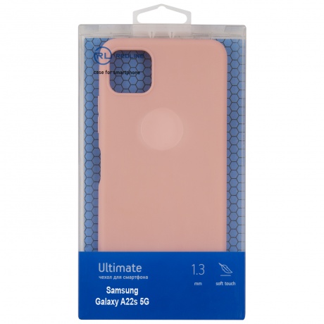 Чехол защитный Red Line Ultimate для Samsung Galaxy A22s 5G, розовый УТ000026539 - фото 1