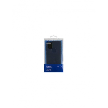 Чехол защитный Red Line Ultimate для Samsung Galaxy A71 (A715), синий УТ000019424 - фото 1