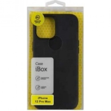 Чехол защитный Red Line для iPhone 12 Pro Max (6.7"), кожаный, ч...