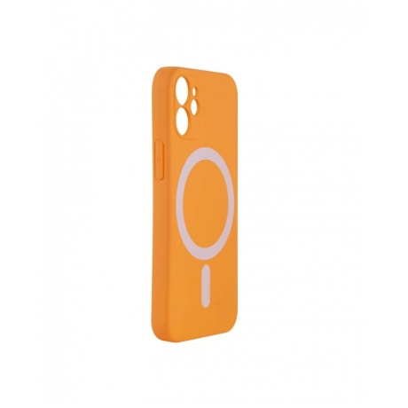 Чехол накладка Barn&amp;Hollis для iPhone 12 mini, для magsafe, оранжевая - фото 2