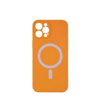 Чехол накладка Barn&amp;Hollis для iPhone 12 Pro Max, для magsafe, оранжевая - фото 1