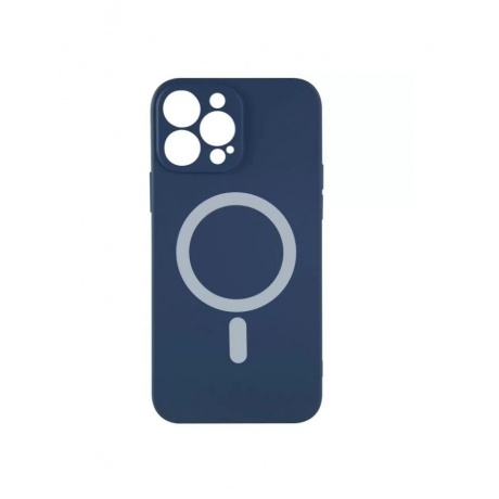 Чехол накладка Barn&amp;Hollis для iPhone 12 Pro Max, для magsafe, синяя - фото 1