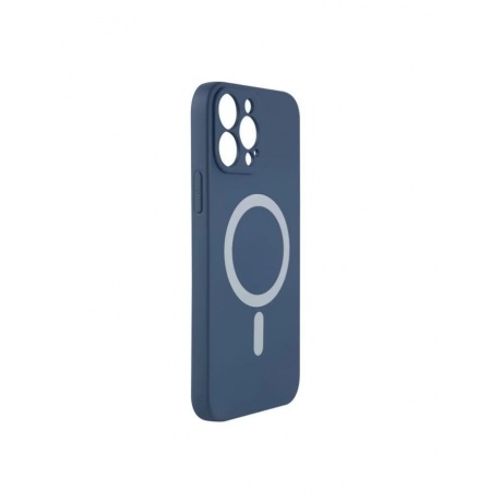 Чехол накладка Barn&amp;Hollis для iPhone 12 Pro Max, для magsafe, синяя - фото 2