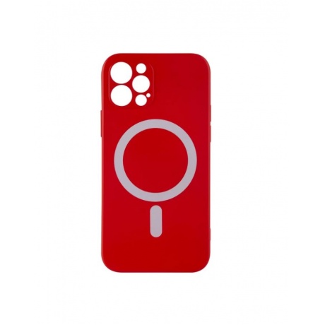 Чехол накладка Barn&amp;Hollis для iPhone 12 Pro, для magsafe, красная - фото 1