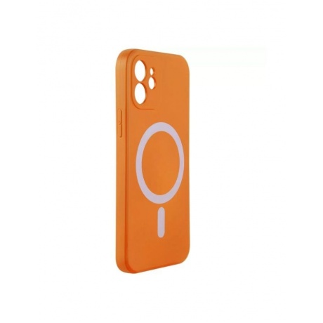 Чехол накладка Barn&amp;Hollis для iPhone 12, для magsafe, оранжевая - фото 2