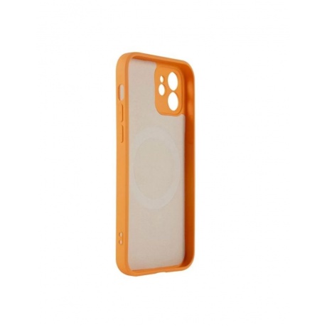 Чехол накладка Barn&amp;Hollis для iPhone 12, для magsafe, оранжевая - фото 3