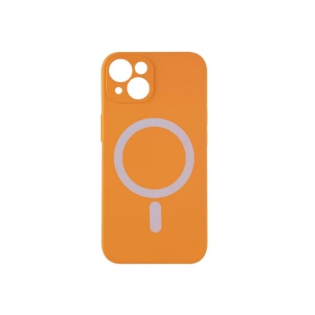 Чехол накладка Barn&amp;Hollis для iPhone 13 mini, для magsafe, оранжевая - фото 1
