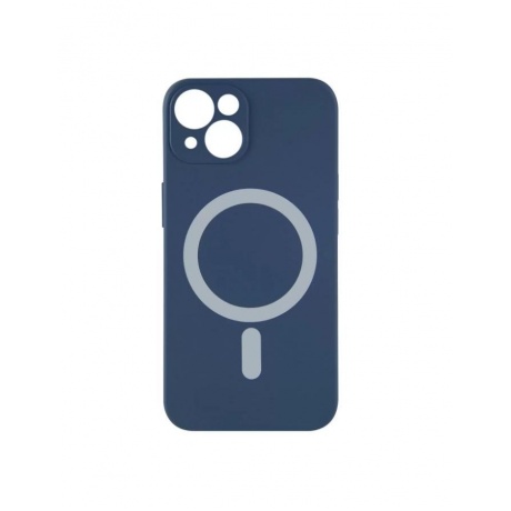 Чехол накладка Barn&amp;Hollis для iPhone 13 mini, для magsafe, синяя - фото 1