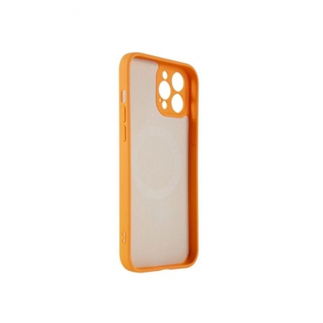 Чехол накладка Barn&amp;Hollis для iPhone 13 Pro, для magsafe, оранжевая - фото 3
