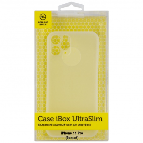 Чехол накладка iBox UltraSlim для Apple iPhone 11 Pro (белый) - фото 1