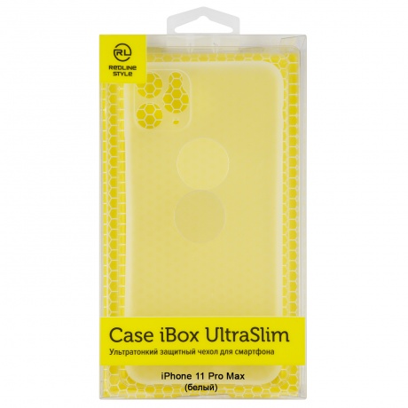 Чехол накладка iBox UltraSlim для Apple iPhone 11 Pro Max (белый) - фото 1