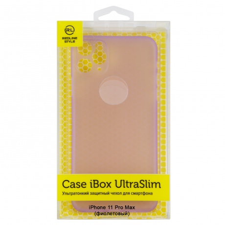 Чехол накладка iBox UltraSlim для Apple iPhone 11 Pro Max (фиолетовый) - фото 1