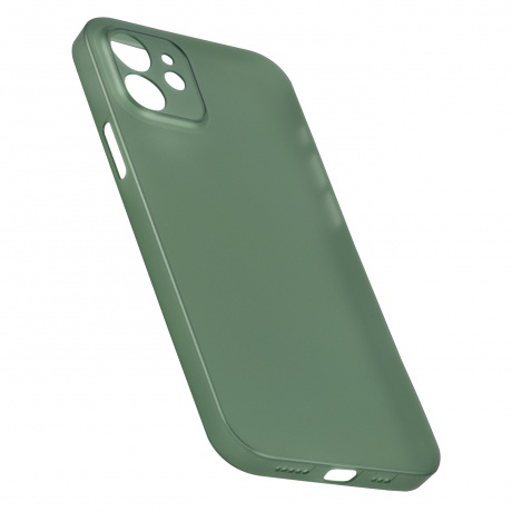 Чехол накладка iBox UltraSlim для Apple iPhone 12 (зеленый) - фото 1