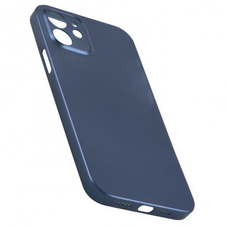 Чехол накладка iBox UltraSlim для Apple iPhone 12 (синий) - фото 3