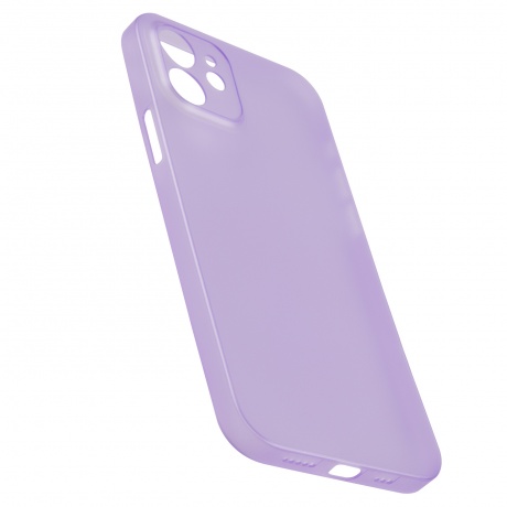 Чехол накладка iBox UltraSlim для Apple iPhone 12 (фиолетовый) - фото 3
