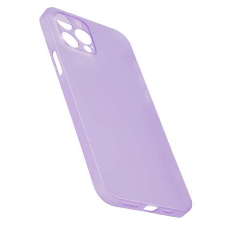 Чехол накладка iBox UltraSlim для Apple iPhone 12 Pro (фиолетовый) - фото 3