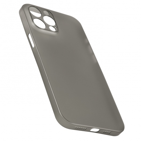 Чехол накладка iBox UltraSlim для Apple iPhone 12 Pro Max (серый) - фото 3