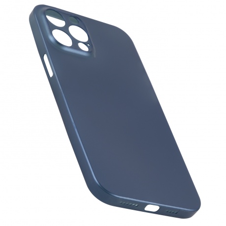 Чехол накладка iBox UltraSlim для Apple iPhone 12 Pro Max (синий) - фото 3
