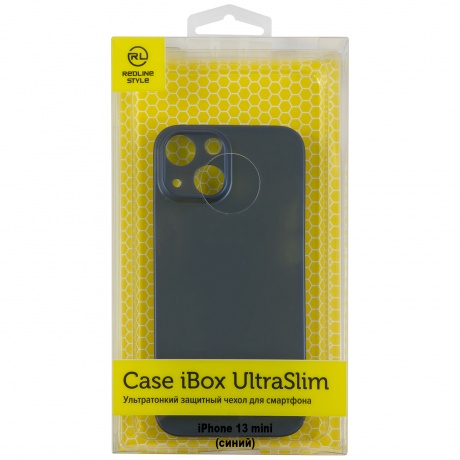 Чехол накладка iBox UltraSlim для Apple iPhone 13 mini (синий) - фото 1