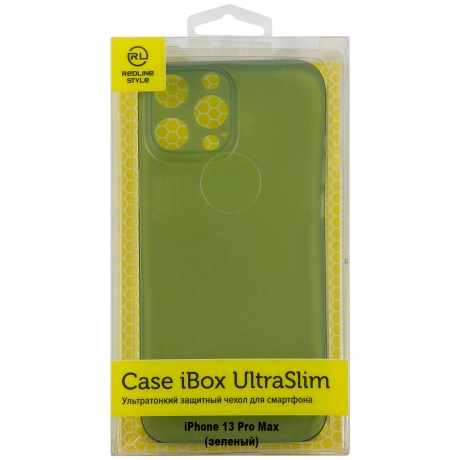 Чехол накладка iBox UltraSlim для Apple iPhone 13 Pro Max (зеленый) - фото 1