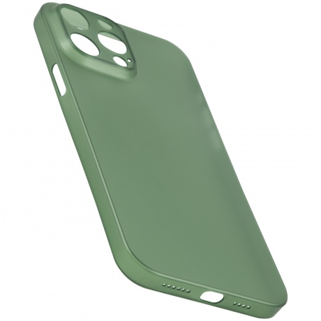 Чехол накладка iBox UltraSlim для Apple iPhone 13 Pro Max (зеленый) - фото 3
