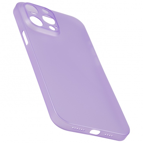 Чехол накладка iBox UltraSlim для Apple iPhone 13 Pro Max (фиолетовый) - фото 3
