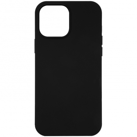 Чехол накладка UNBR?KE liquid silicone case MagSafe support для iPhone 13 Pro Max, черная - фото 2