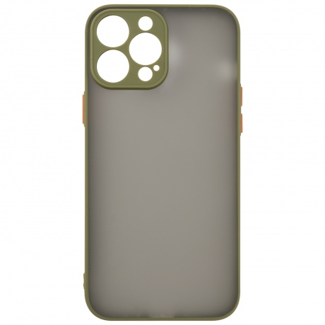 Чехол накладка UNBR?KE matt&amp;color case with camera protection для iPhone 13 Pro Max, мятная - фото 1