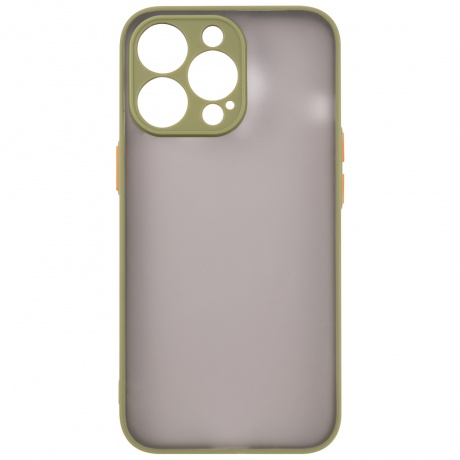 Чехол накладка UNBR?KE matt&amp;color case with camera protection для iPhone 13 Pro, мятная - фото 1
