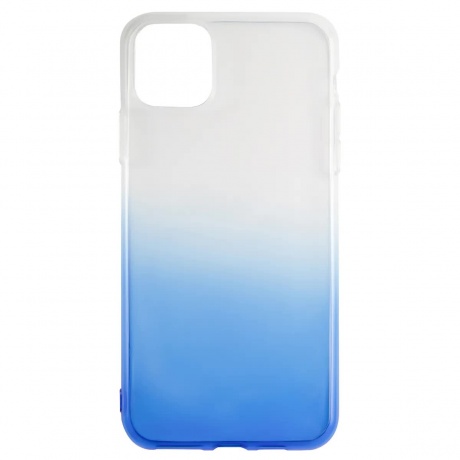 Чехол накладка силикон iBox Crystal для iPhone 11 Pro (градиент синий) - фото 1