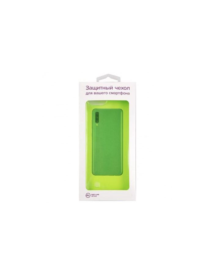 Чехол накладка силикон iBox Crystal для Realme C11 2021 (неоновый зеленый) клип кейс redline ibox crystal realme c11 2021 неоновый green