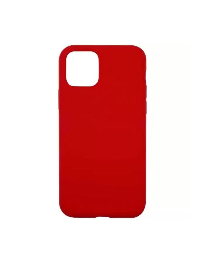 Чехол накладка силикон с микрофиброй Auckland для iPhone 11 (6.1) with 4 sides, красный чехол накладка силикон с микрофиброй auckland для iphone 11 pro 5 8 with 4 sides черный