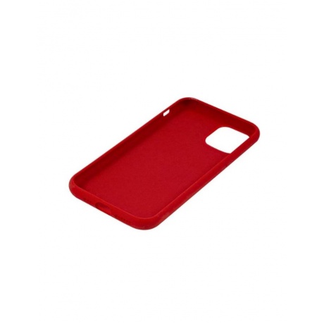 Чехол накладка силикон с микрофиброй Auckland для iPhone 11 Pro (5.8&quot;) with 4 sides, красный - фото 2