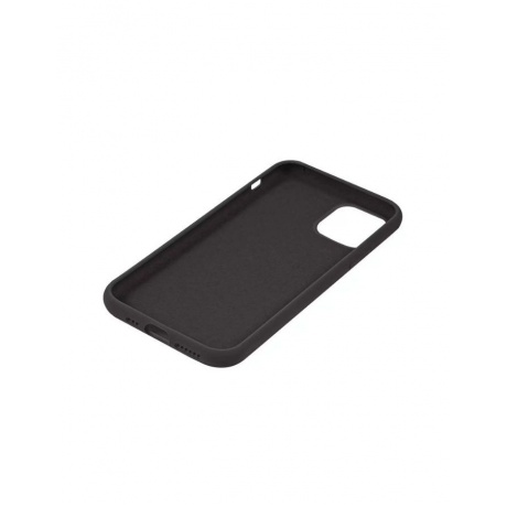 Чехол накладка силикон с микрофиброй Auckland для iPhone 11 Pro Max (6.5&quot;) with 4 sides, черный - фото 2