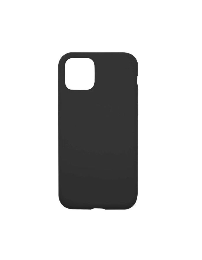 Чехол накладка силикон с микрофиброй Auckland для iPhone 11 Pro Max (6.5) with 4 sides, черный чехол накладка силикон с микрофиброй auckland для iphone 11 pro 5 8 with 4 sides черный
