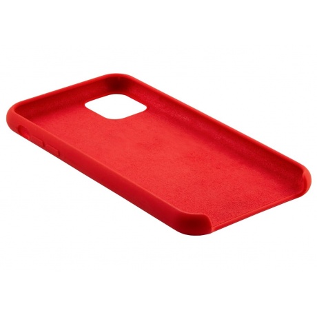 Чехол накладка силикон с микрофиброй Orlando для iPhone 11 Pro (5.8&quot;) with 3 sides, красный - фото 2