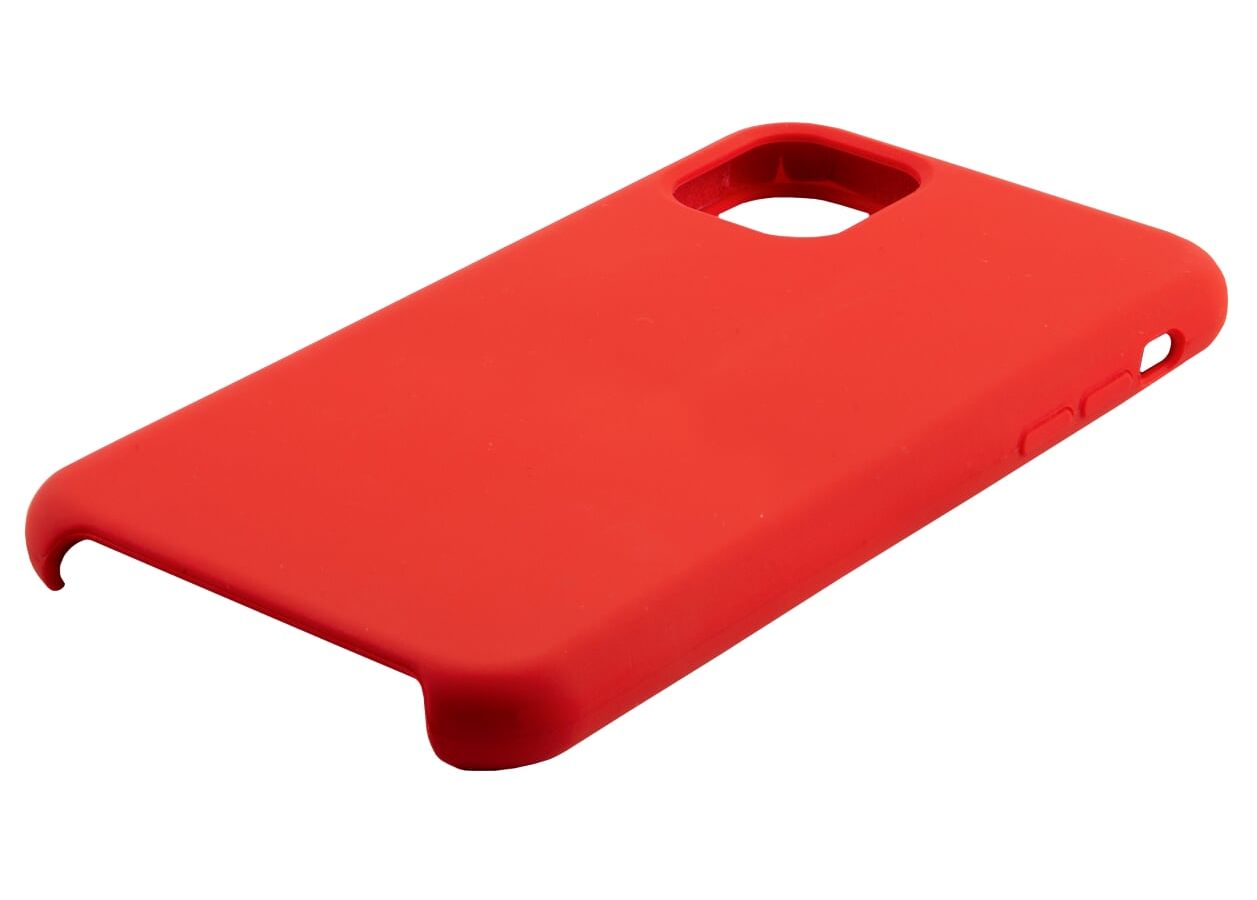 Чехол накладка силикон с микрофиброй Orlando для iPhone 11 Pro (5.8) with 3 sides, красный